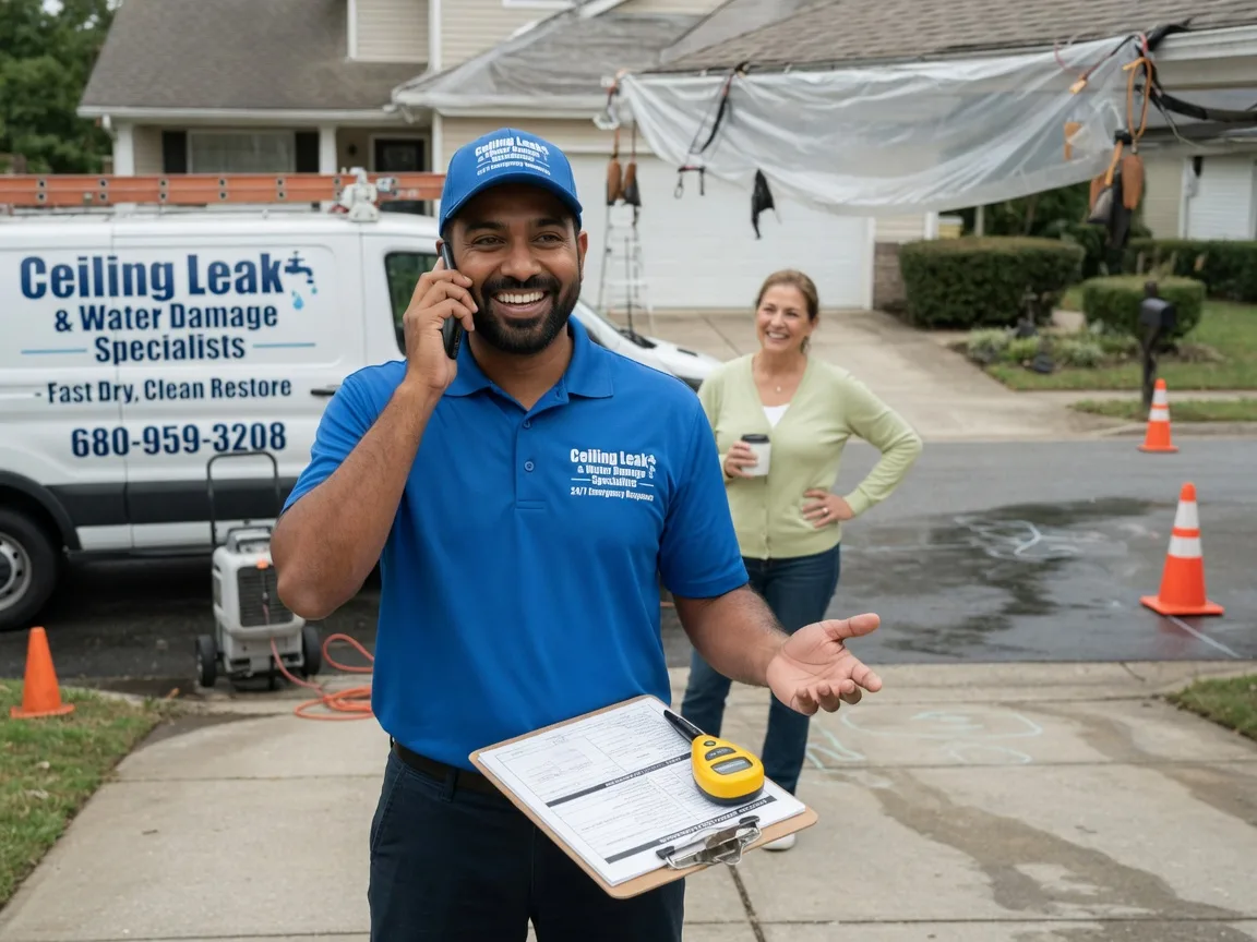 Ceiling Leak Cleanup Wynnewood, PA FAQs